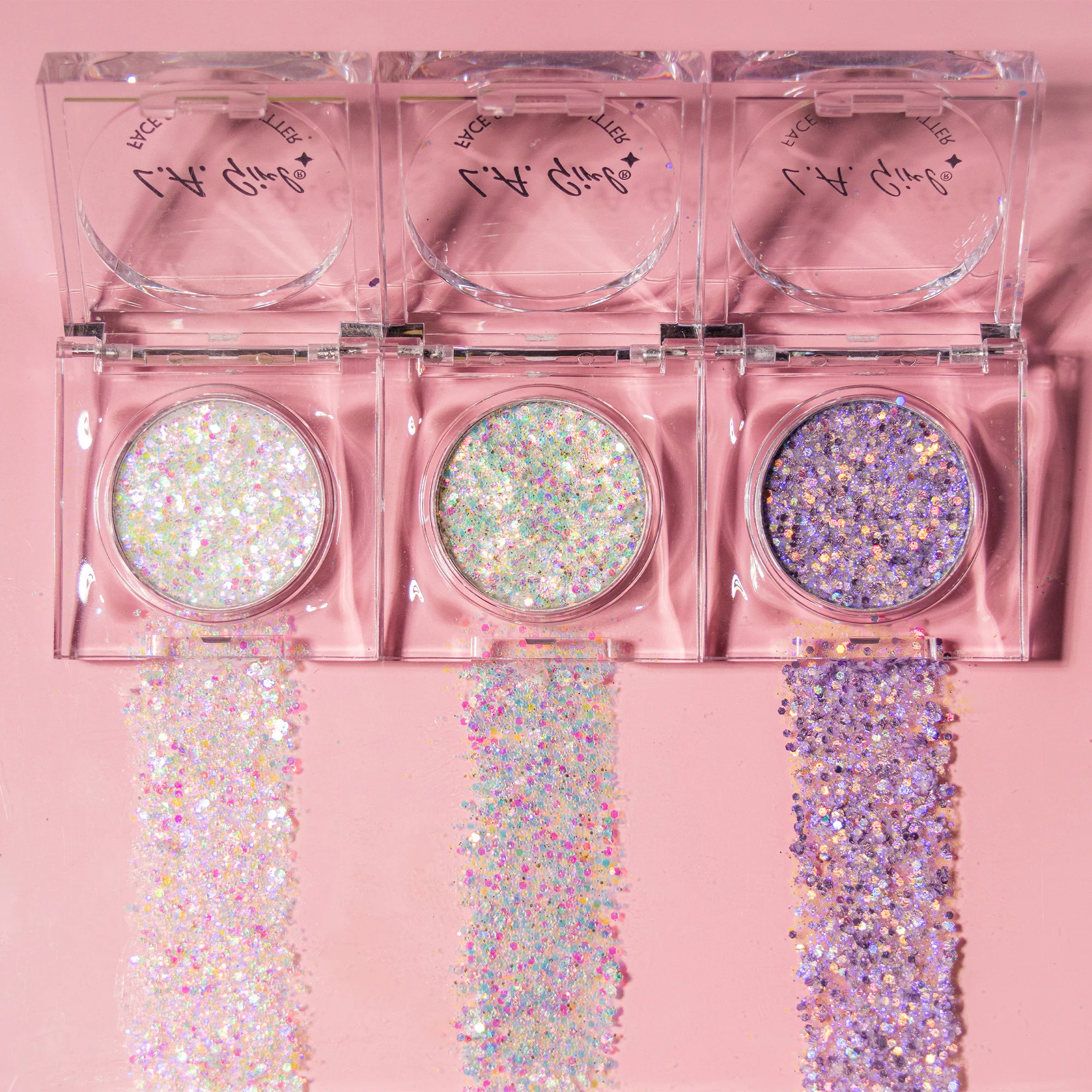 3pc Glitter Face & Body Gift Set - Twinkle & Glow - Image 4