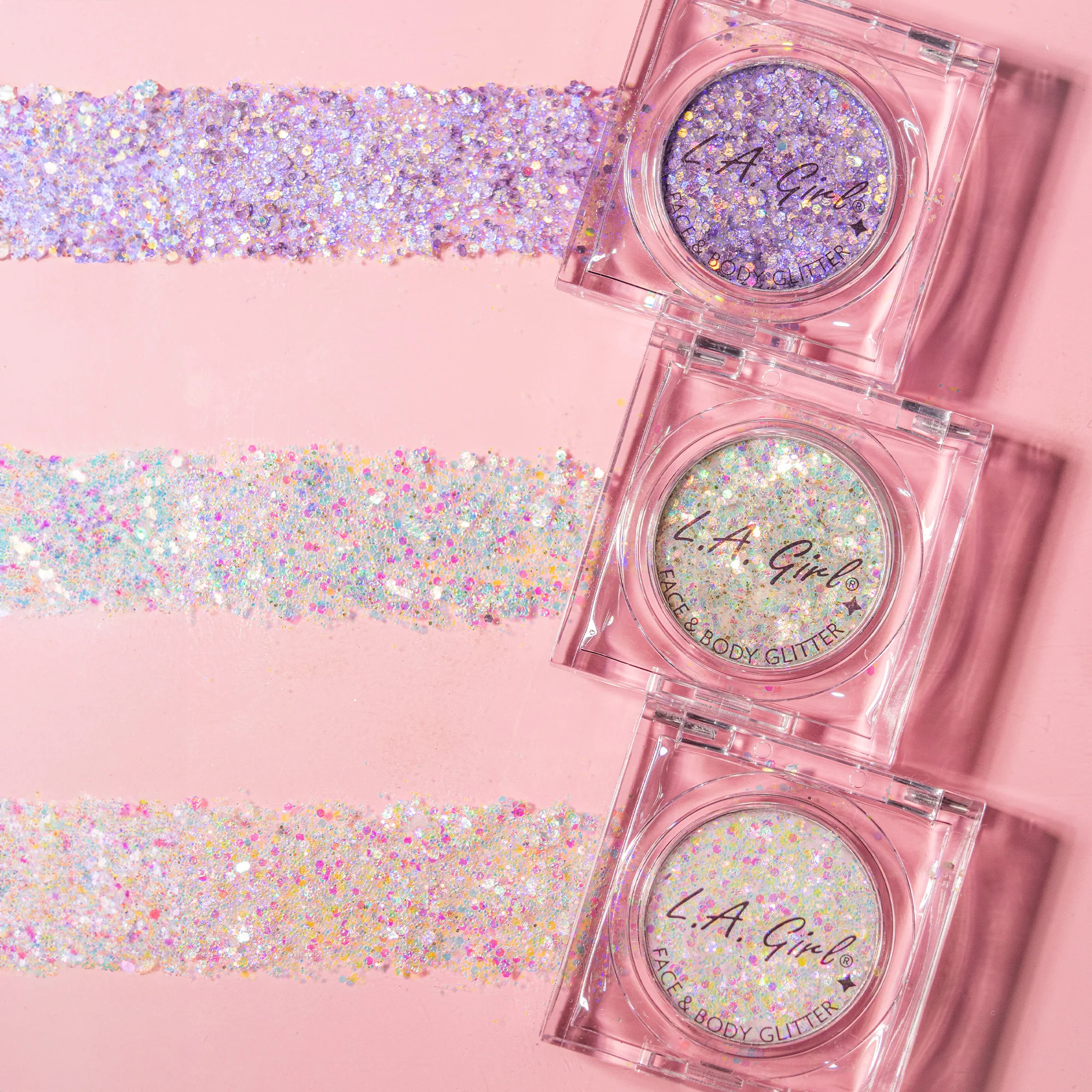 3pc Glitter Face & Body Gift Set - Twinkle & Glow - Image 5