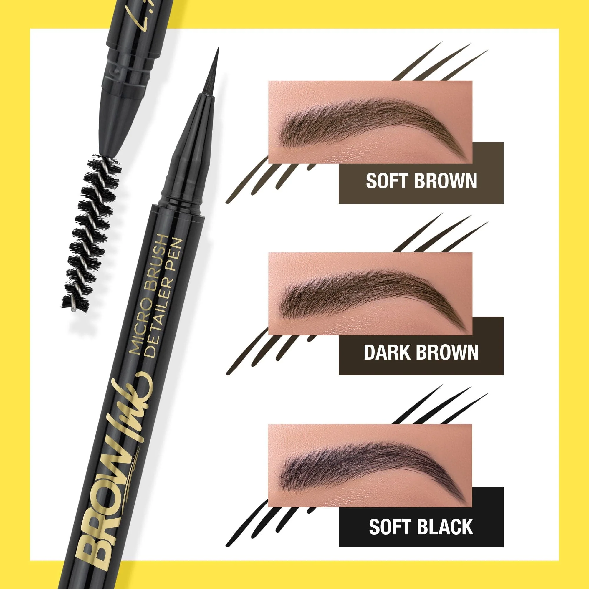 Brow Ink Micro Brush Detailer Pen - Image 9