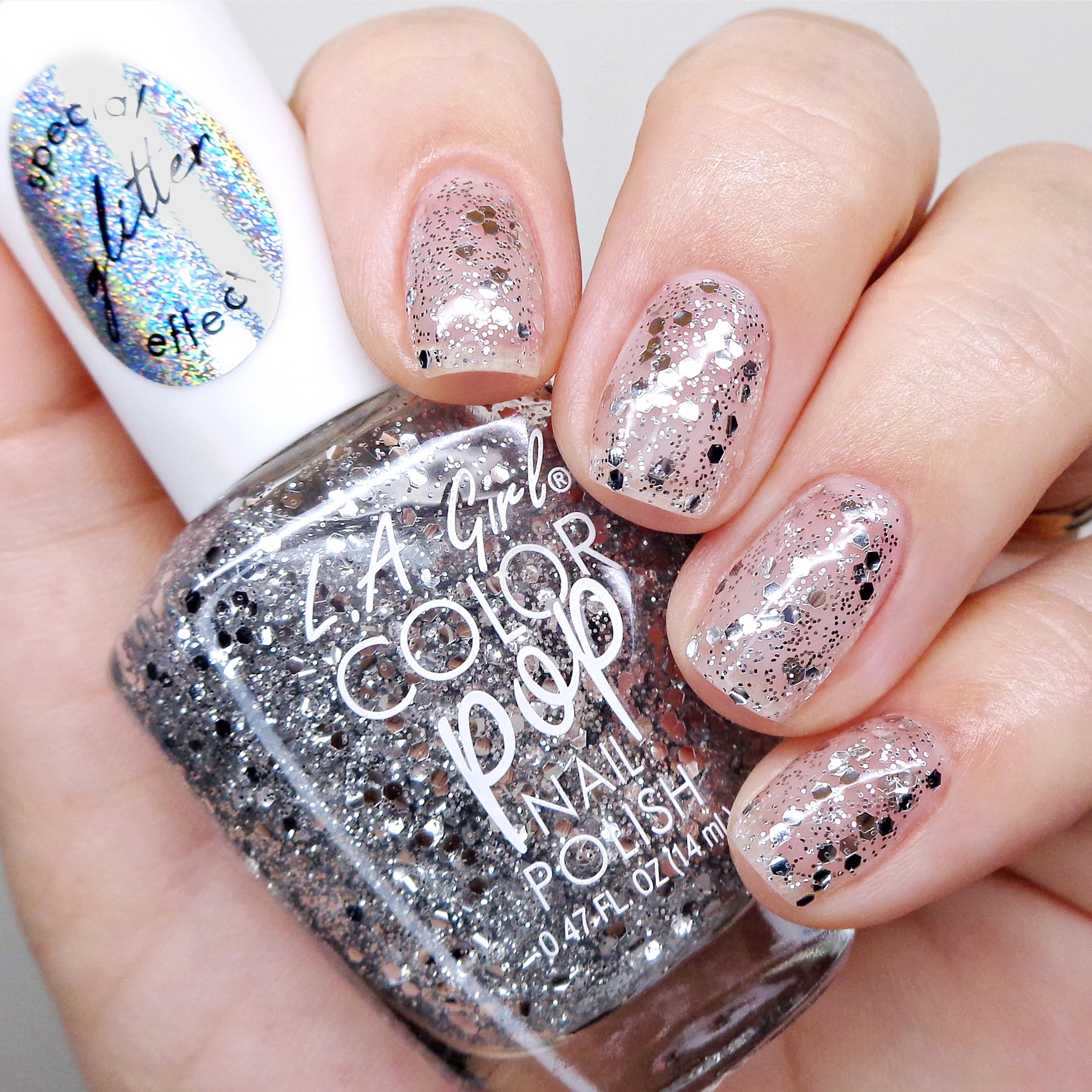 Color Pop Nail Polish with Diamond Powder - Image 3