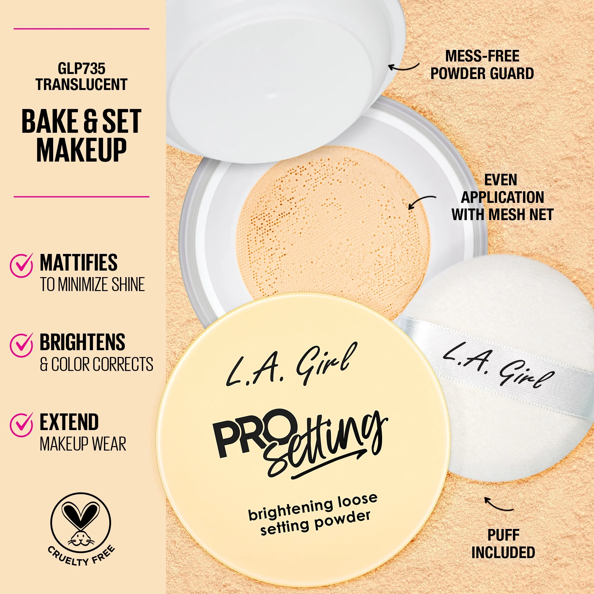 Pro Setting Brightening Loose Setting Powder - Image 7