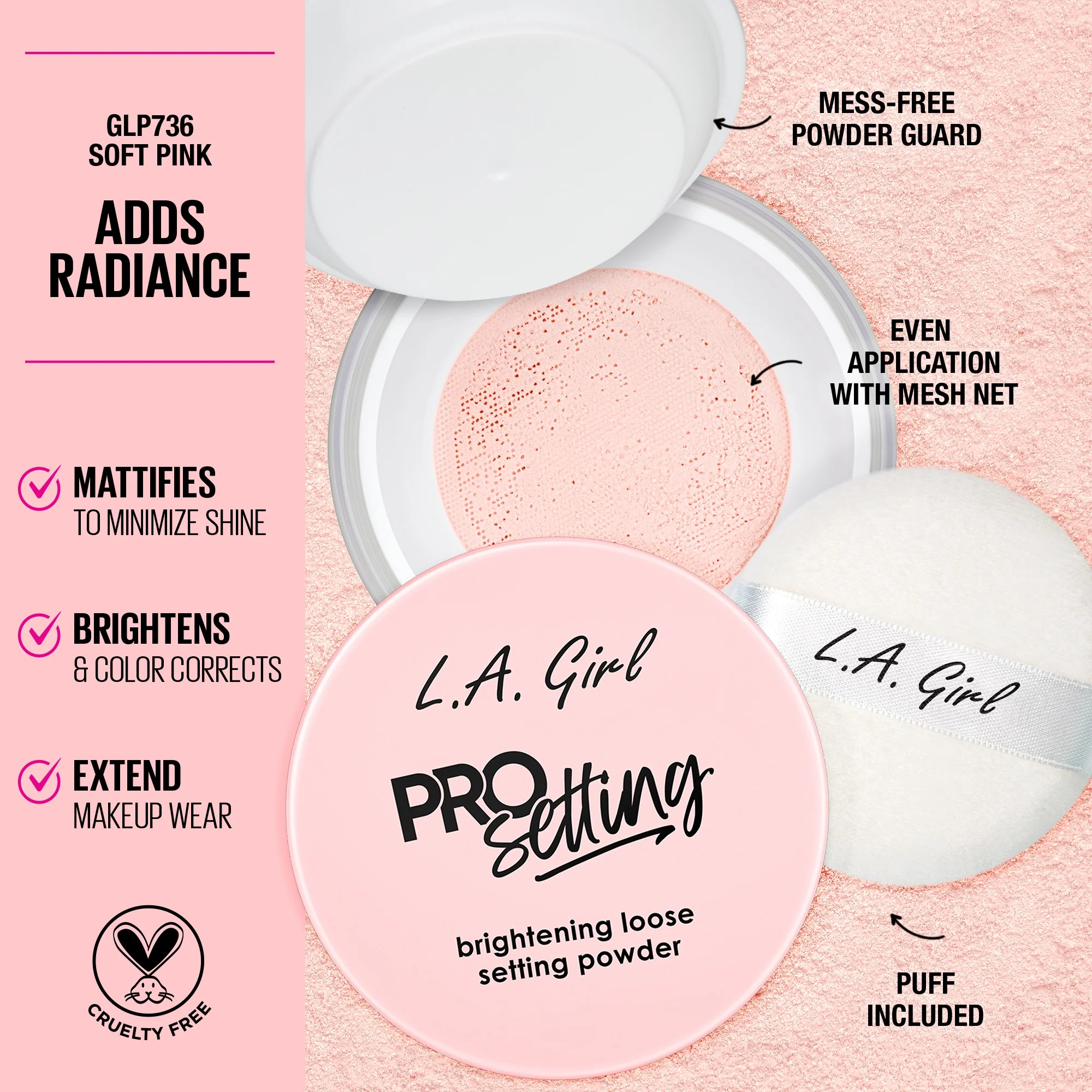 Pro Setting Brightening Loose Setting Powder - Image 8